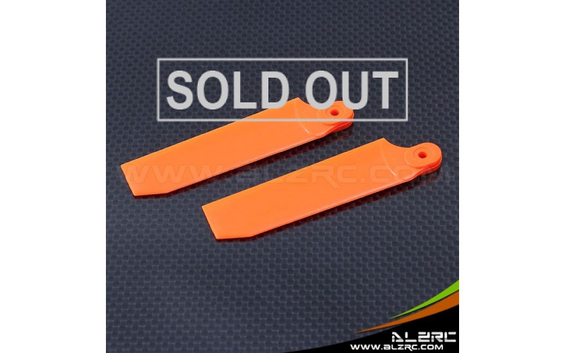 ALZRC - Devil 500 / Devil 380 75mm Tail Blade - Fluorescent Orange